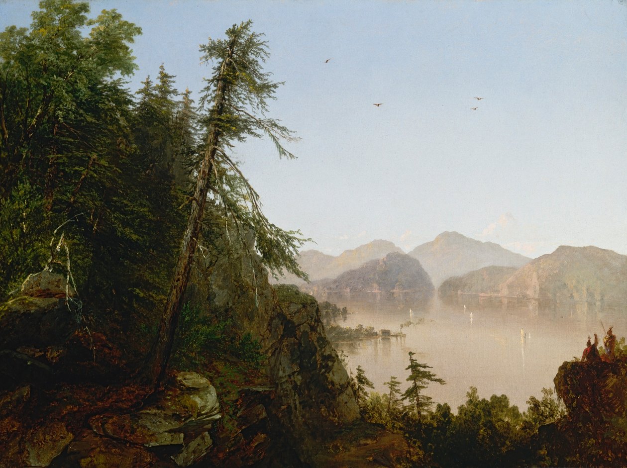 Podél řeky Hudson od John Frederick Kensett
