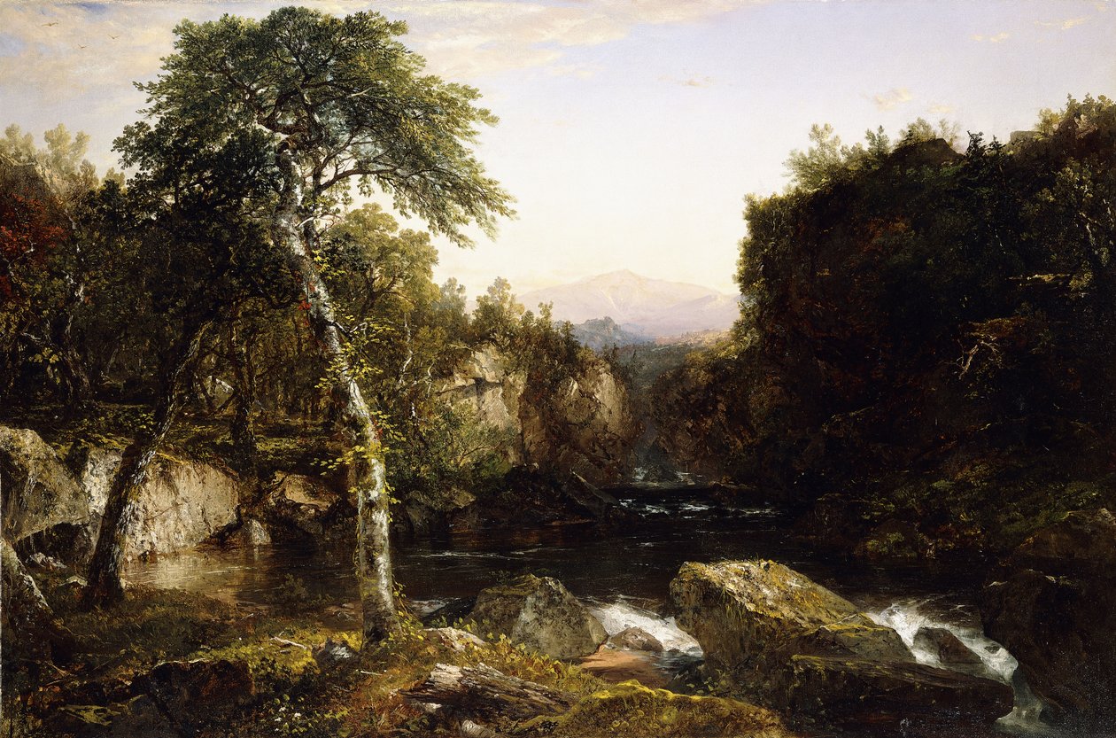 Frankové hory, 1854 od John Frederick Kensett