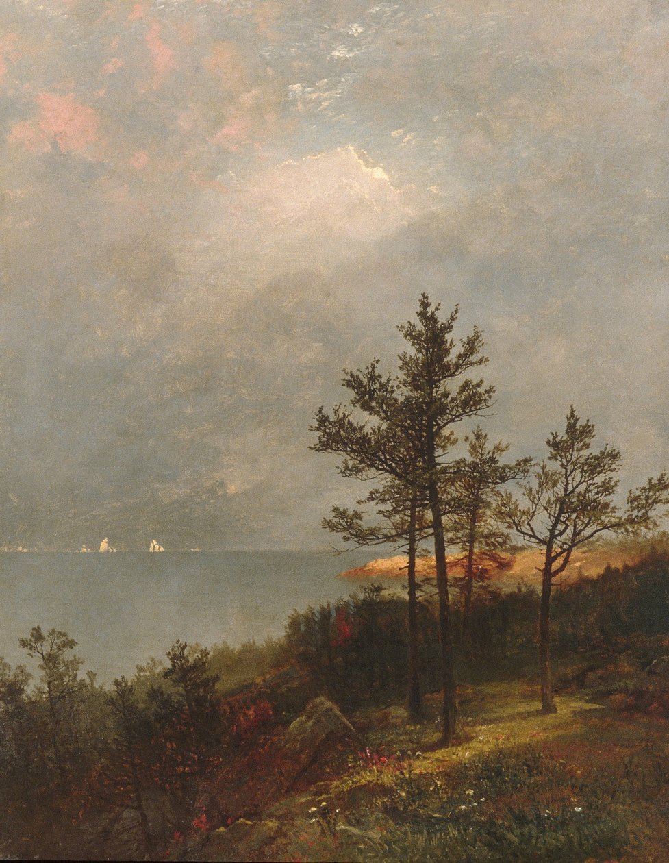Blížící se bouře nad Long Island Soundem od John Frederick Kensett