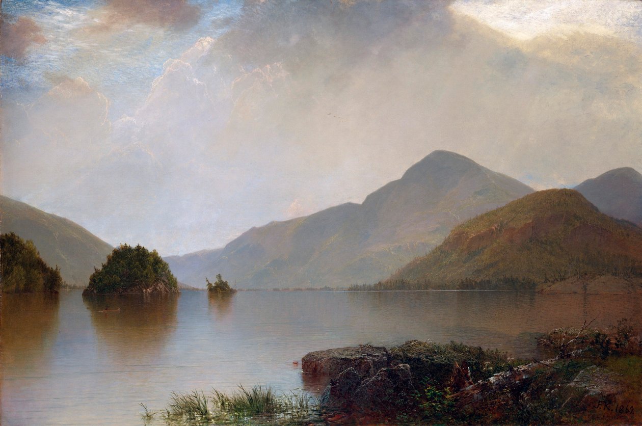 Jezero George od John Frederick Kensett