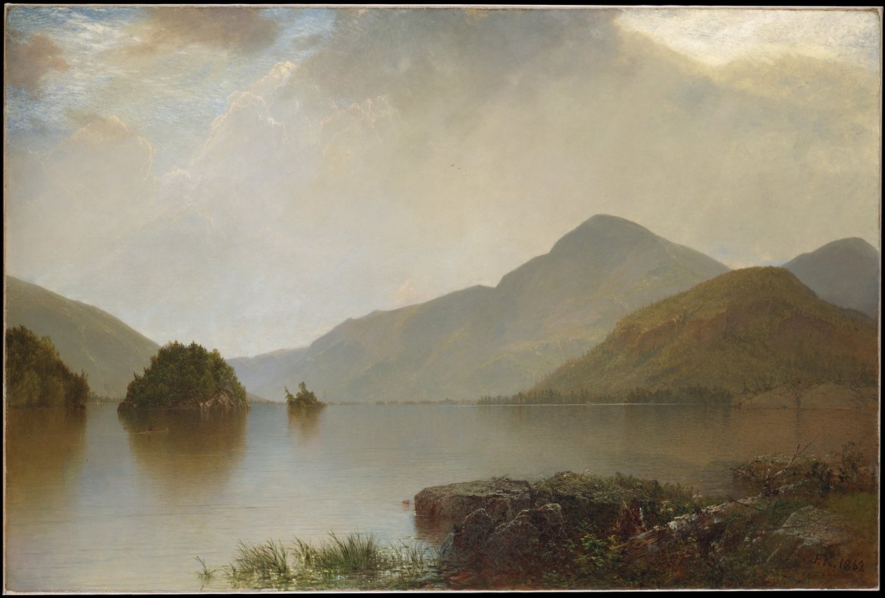 Jezero George od John Frederick Kensett