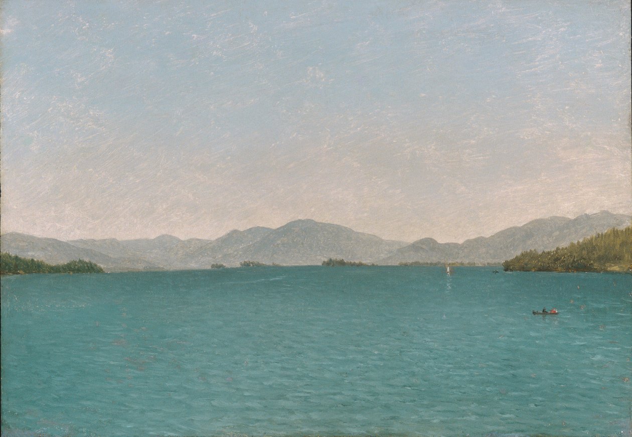 Lake George, bezplatná studie, 1872. od John Frederick Kensett