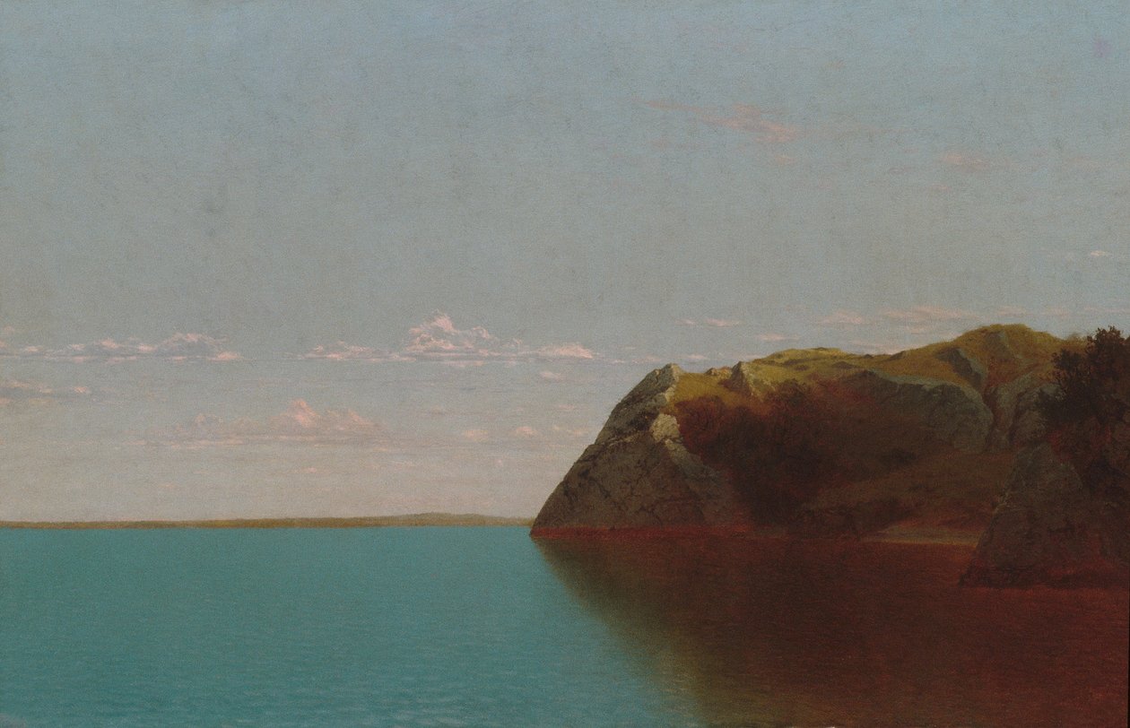 Newportské skály od John Frederick Kensett