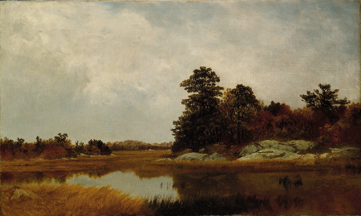 Říjen v bažinách od John Frederick Kensett