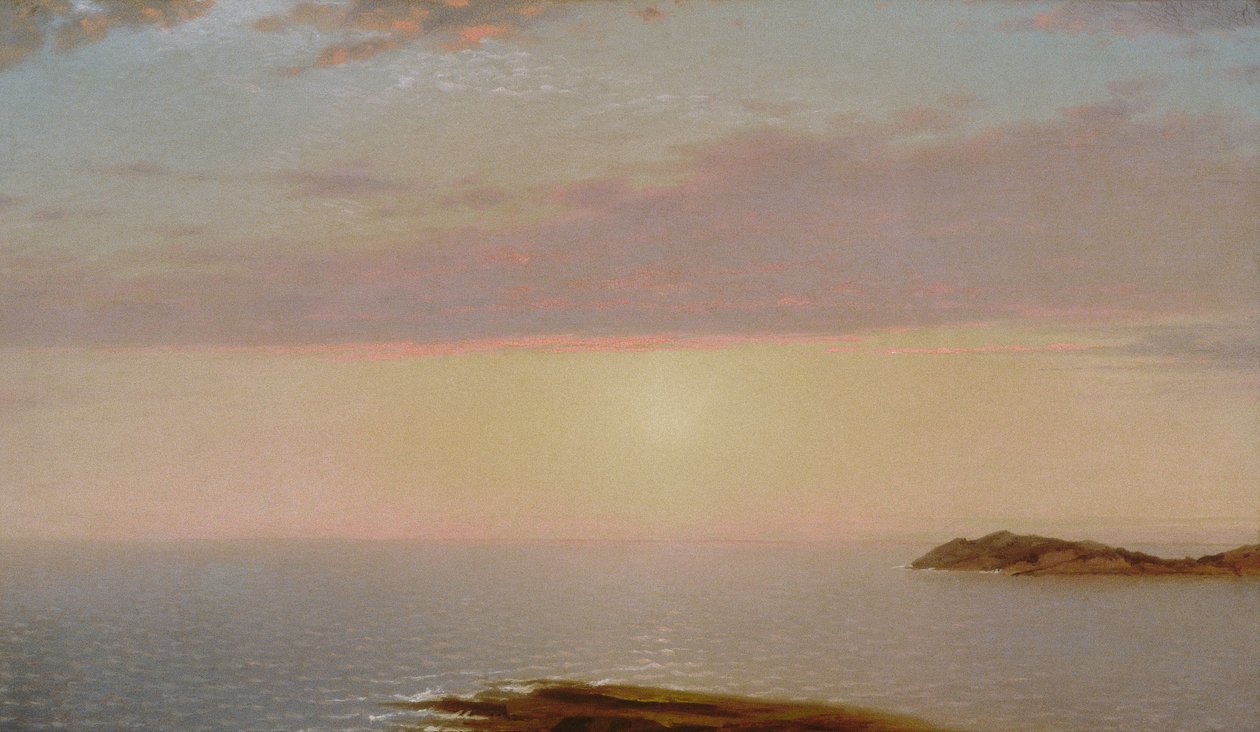 Západ slunce od John Frederick Kensett
