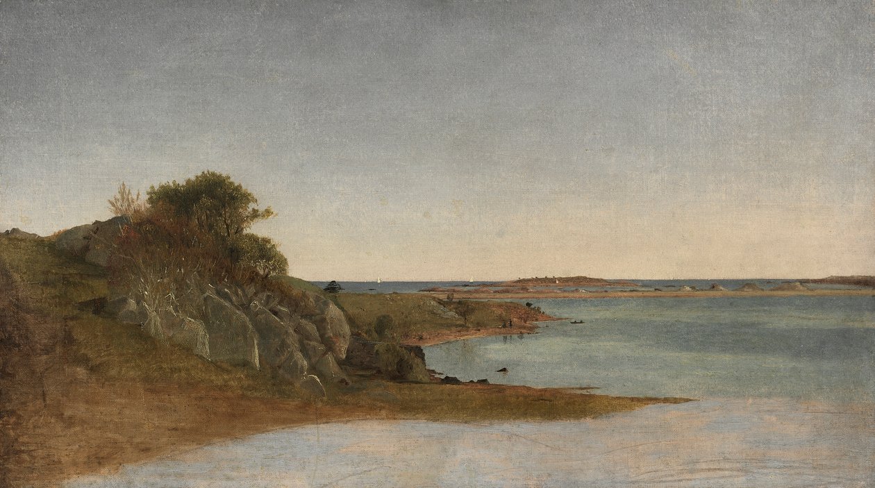 Pohled na Newport od John Frederick Kensett