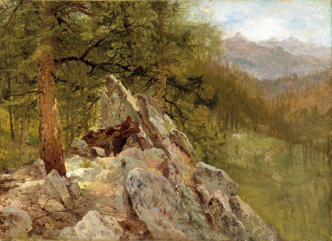 Západní krajina, 1870. od John Frederick Kensett