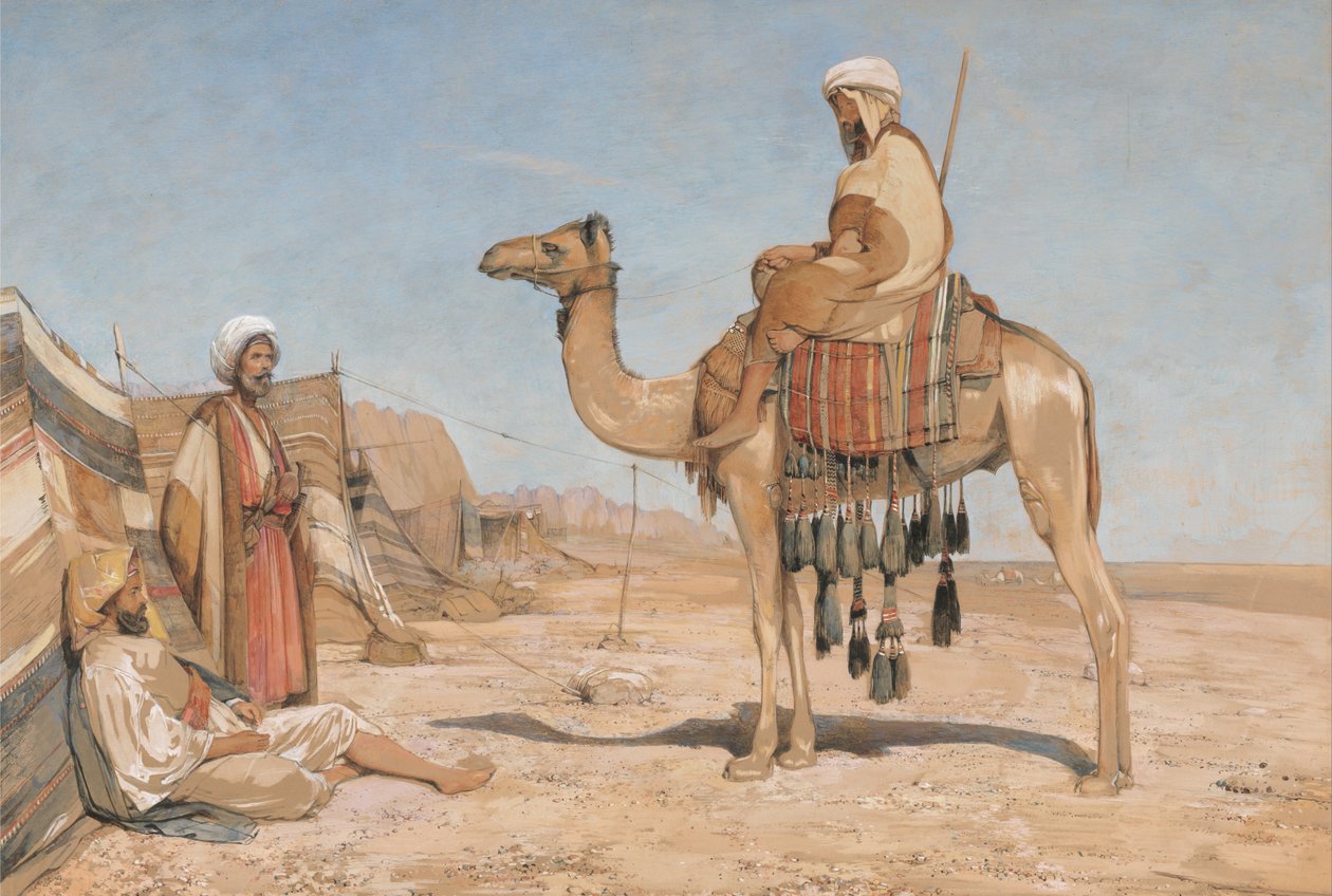 Beduínský tábor aneb beduínští Arabové od John Frederick Lewis