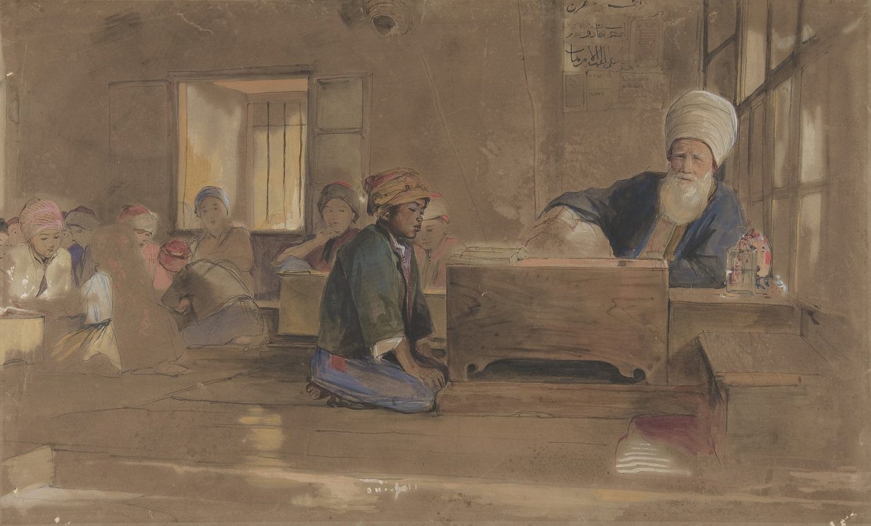 Arabská škola, 1841-51. od John Frederick Lewis