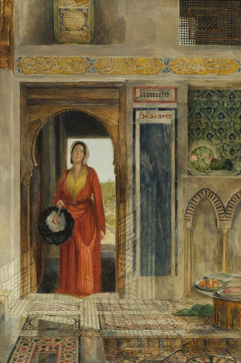 Vchod do harému, 1871 (viz také 131708) od John Frederick Lewis