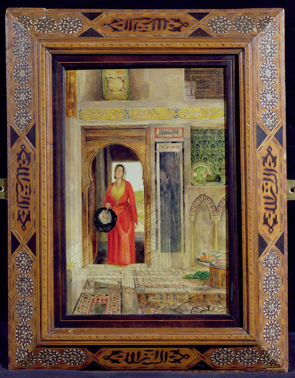 Vchod do harému, 1871 od John Frederick Lewis