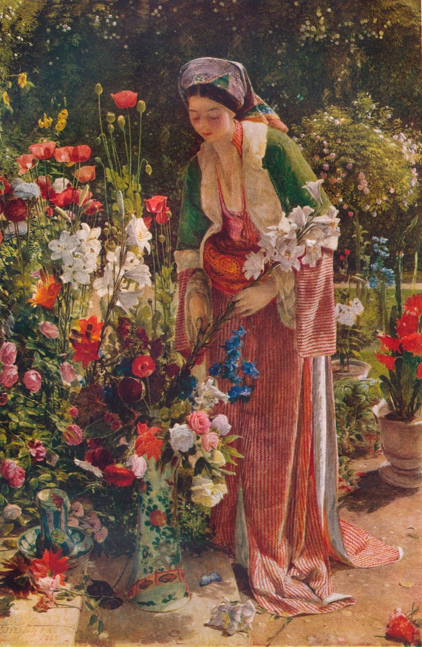 V zahradě Beys, 1865, 1920. od John Frederick Lewis