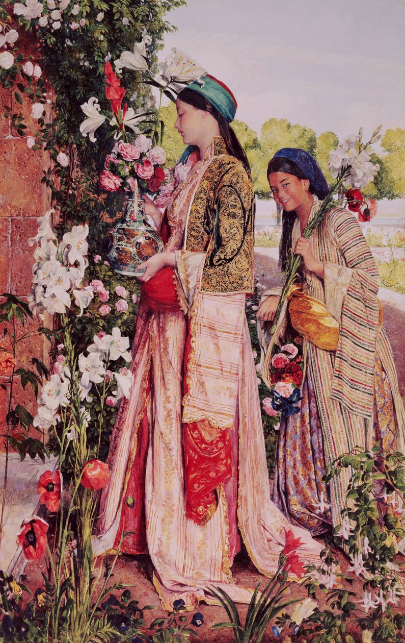 Lilie zlatého věku od John Frederick Lewis