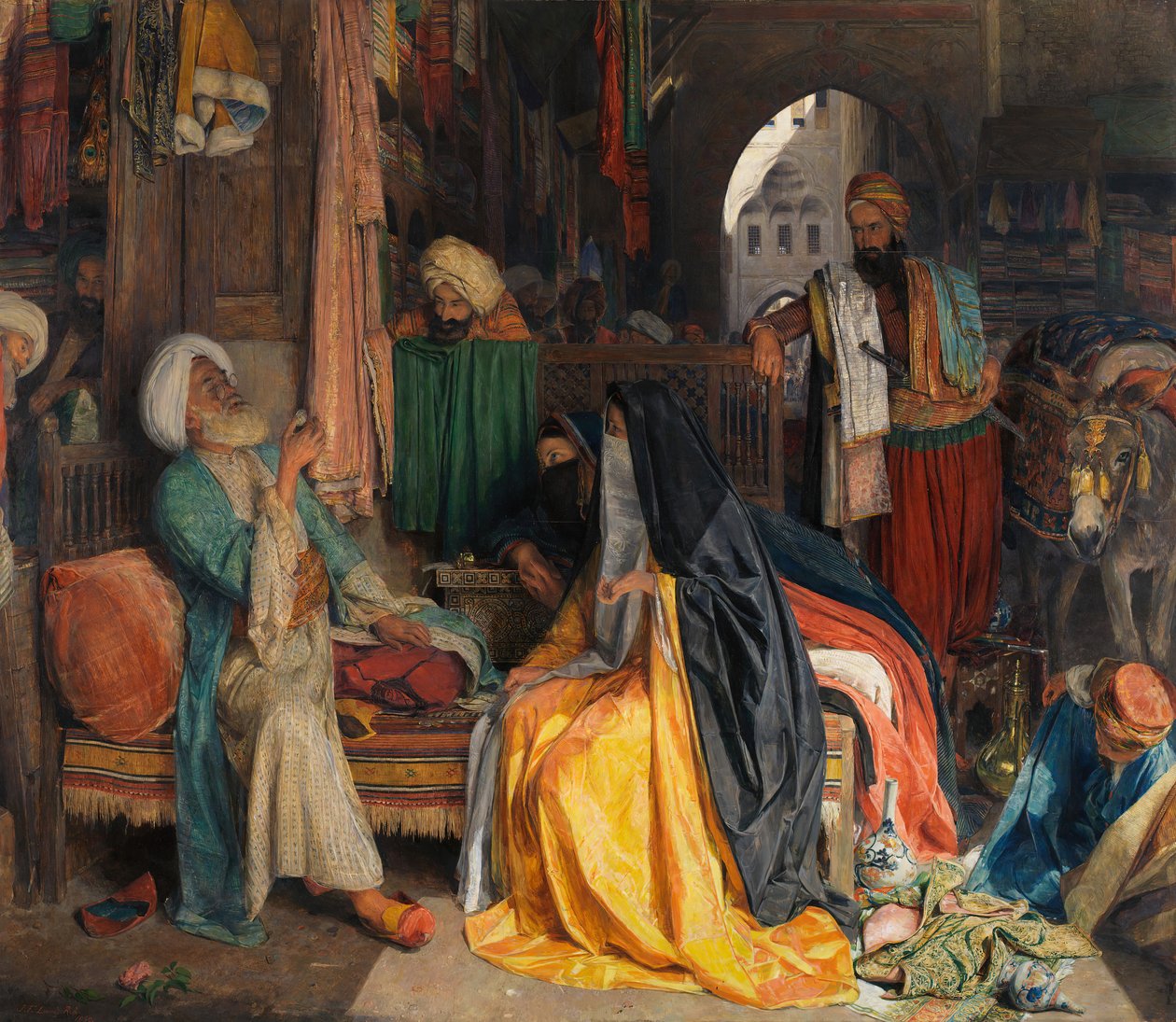 Pochybná mince, 1869. od John Frederick Lewis