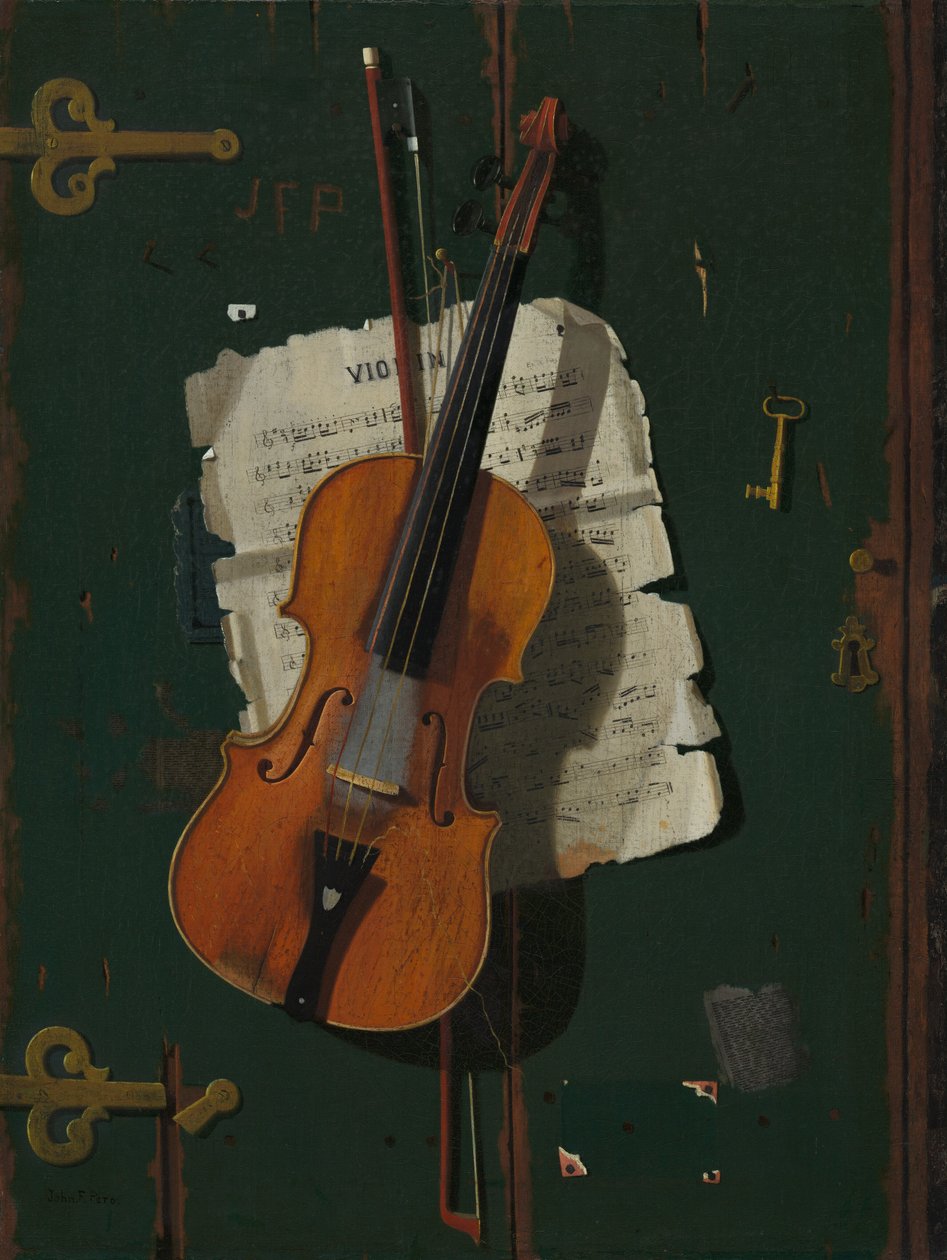 Staré housle od John Frederick Peto
