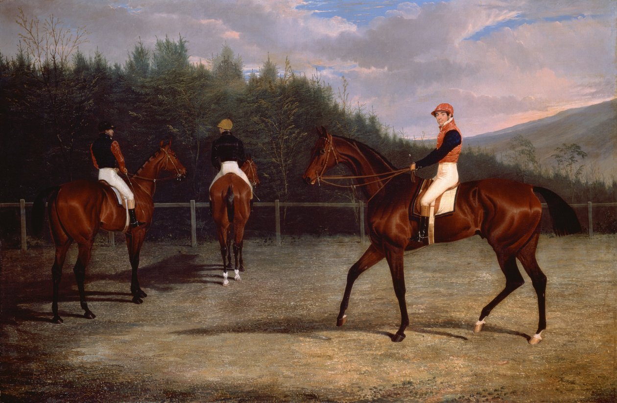 Začátek Zlatého poháru Goodwood od John Frederick Herring Senior