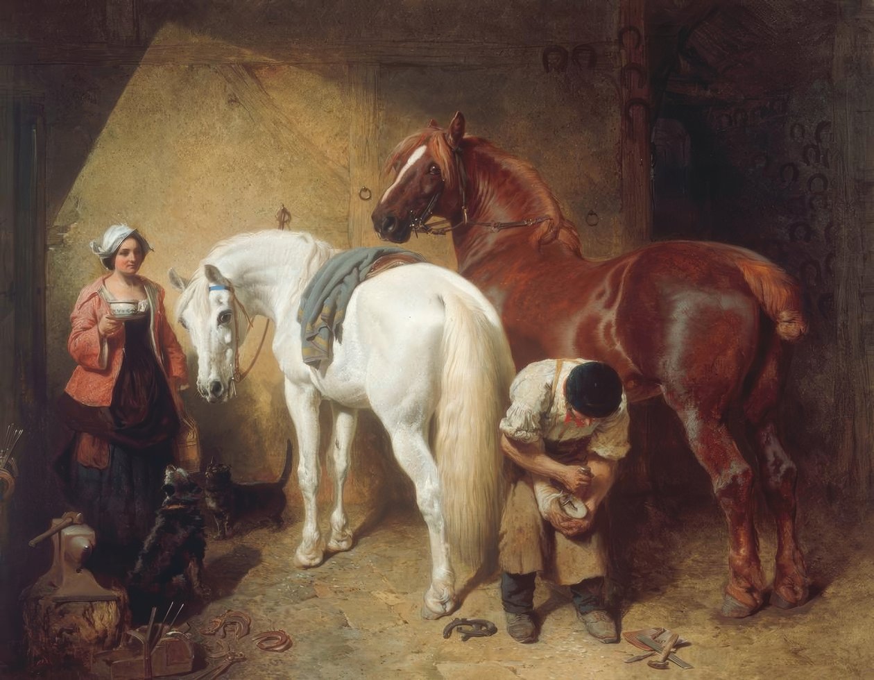 Obuvnický Imaum od John Frederick Herring Senior