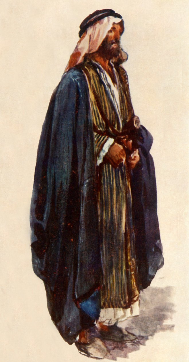 Arabský farmář. Sousedství Jeruzaléma, 1902. od John Fulleylove