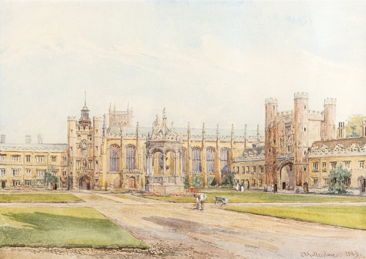 Velký dvůr, Trinity College od John Fulleylove