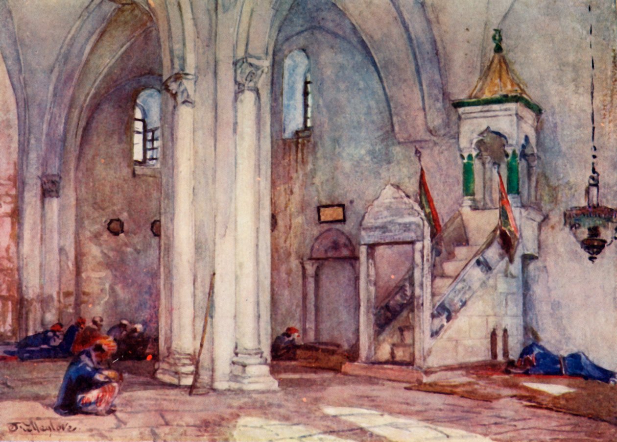 Interiér mešity v Samaří, 1902. od John Fulleylove