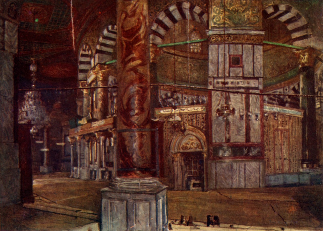 Interiér Skalního dómu z jihovýchodu, 1902. od John Fulleylove