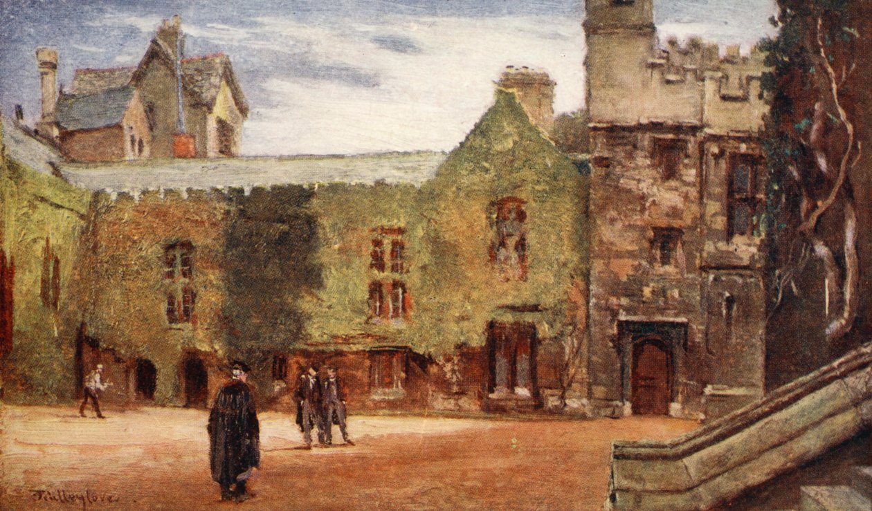 Merton College a St. Alban Hall, 1903 od John Fulleylove