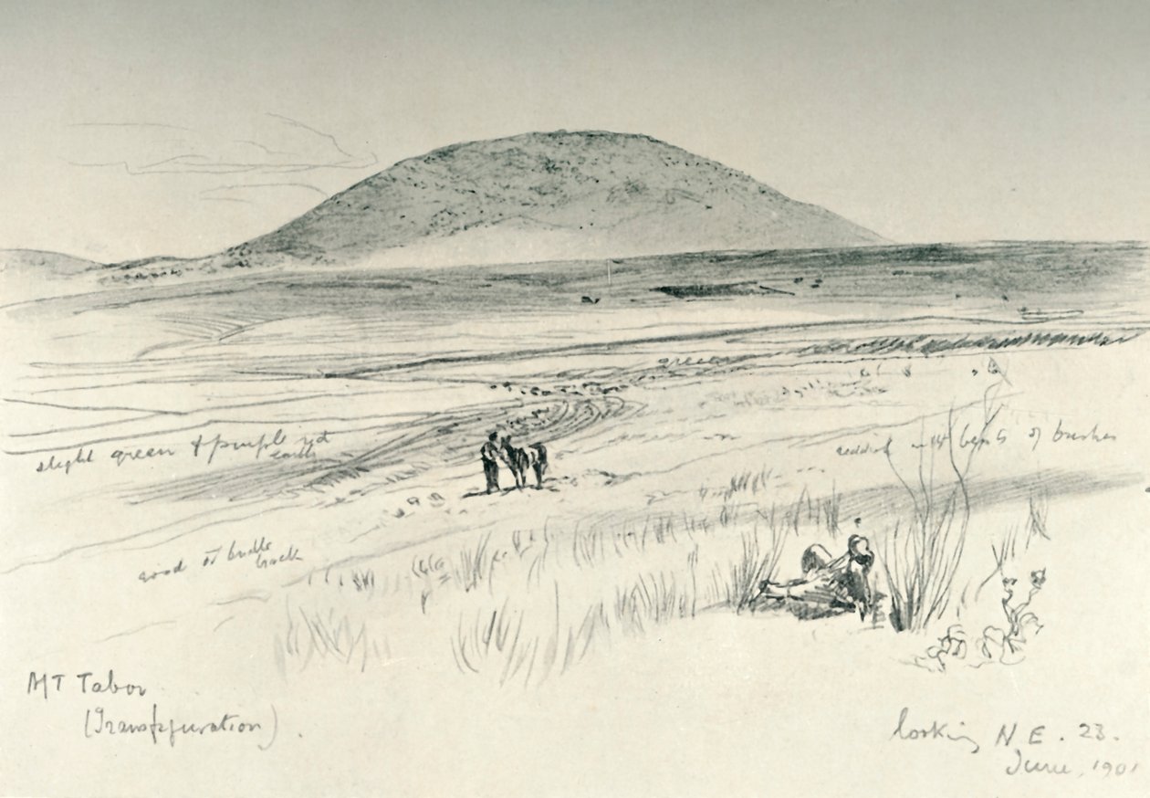 Hora Tábor, 1902. od John Fulleylove