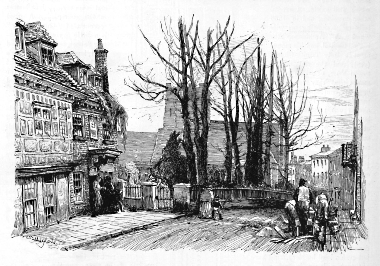 Ulice lomu, se St. Marys, 1886 od John Fulleylove