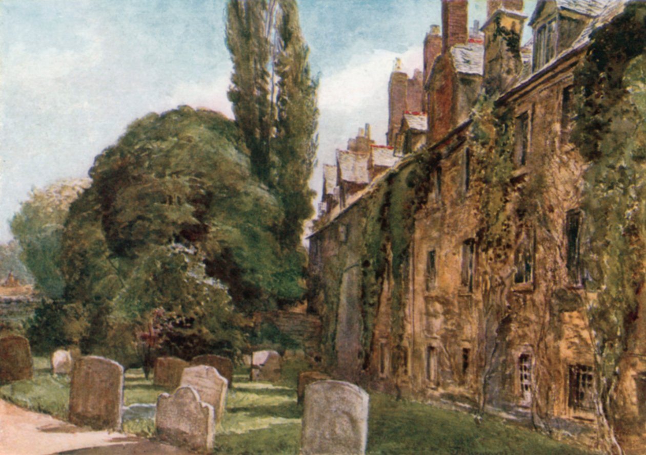 Sál svatého Edmunda (barevná litografie) od John Fulleylove