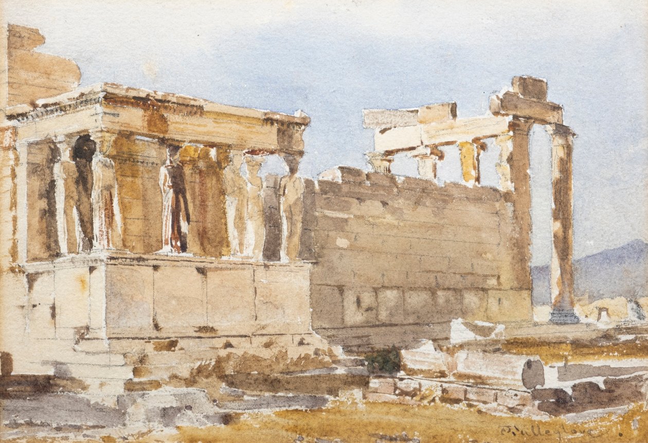Erechtheum (akvarel) od John Fulleylove