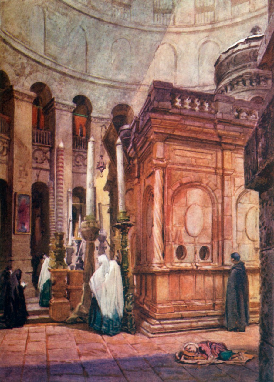 Rotunda a kaple Božího hrobu, 1902. od John Fulleylove