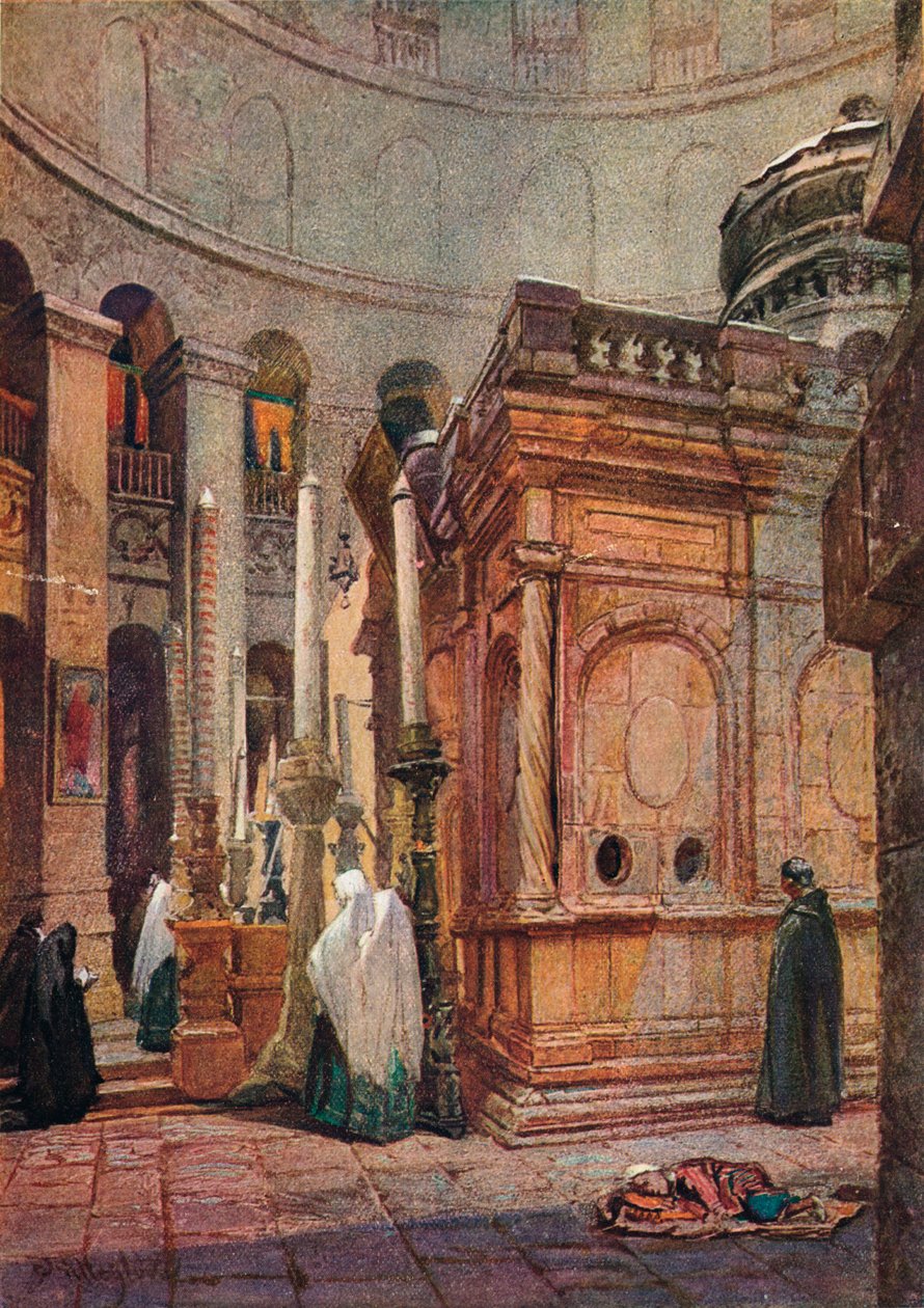 Rotunda a kaple Božího hrobu, 1902, 1906. od John Fulleylove