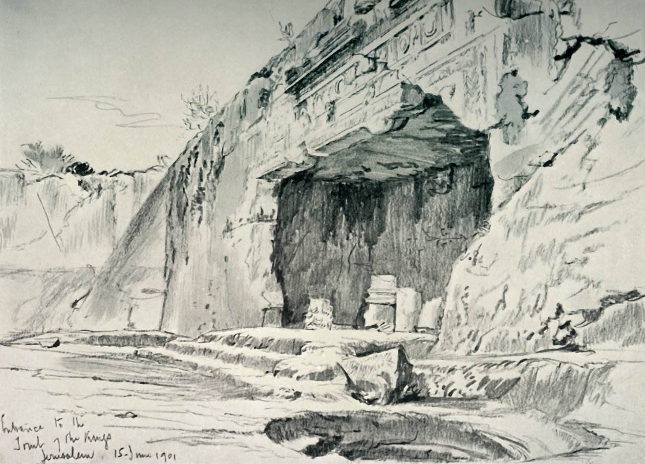 Takzvané hrobky králů, 1902. od John Fulleylove
