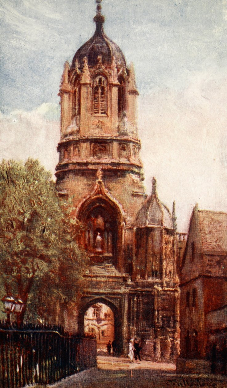 Tom Tower, Christ Church College, 1903 od John Fulleylove