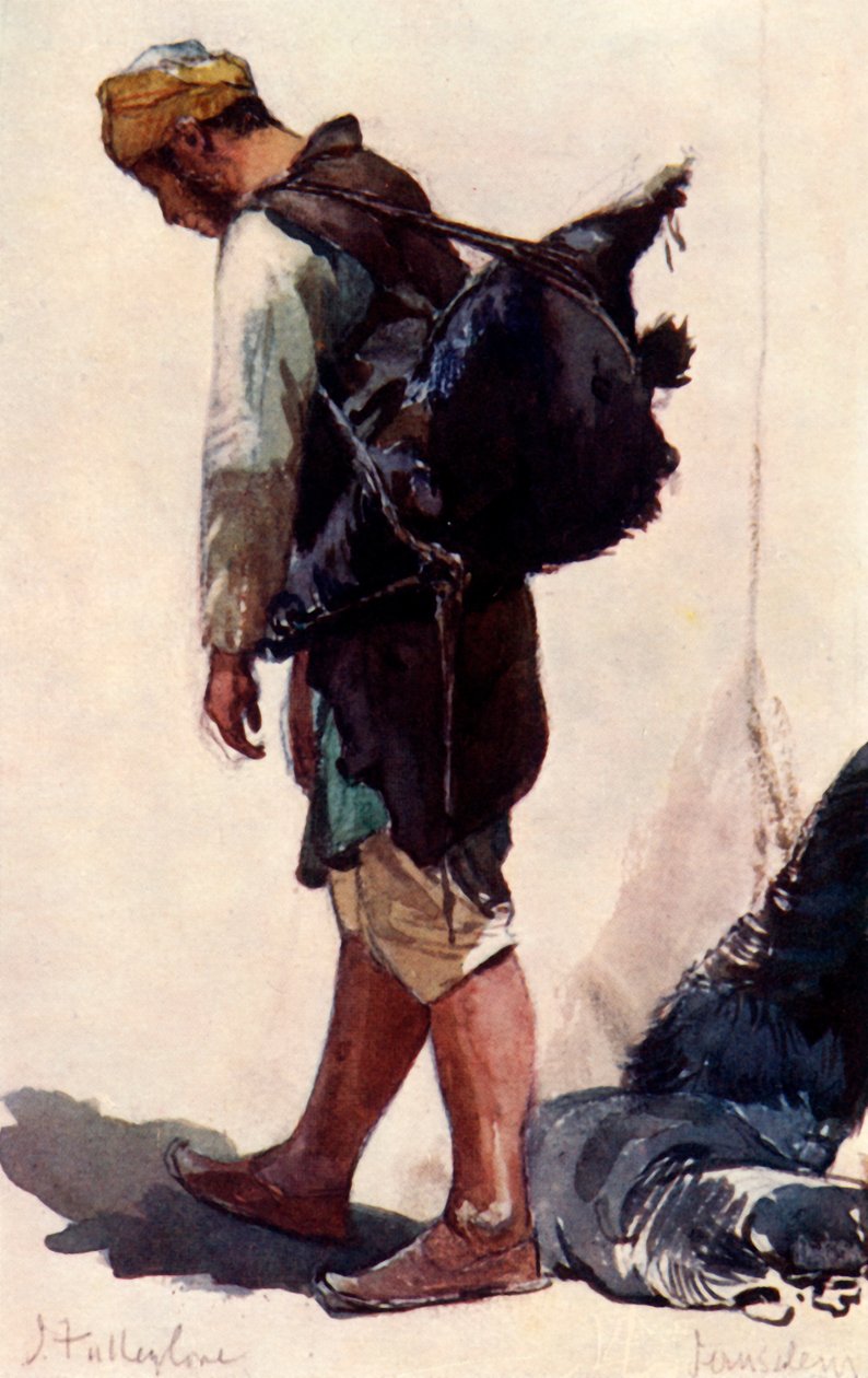 Stálá figurka vodního nosiče, 1902. od John Fulleylove