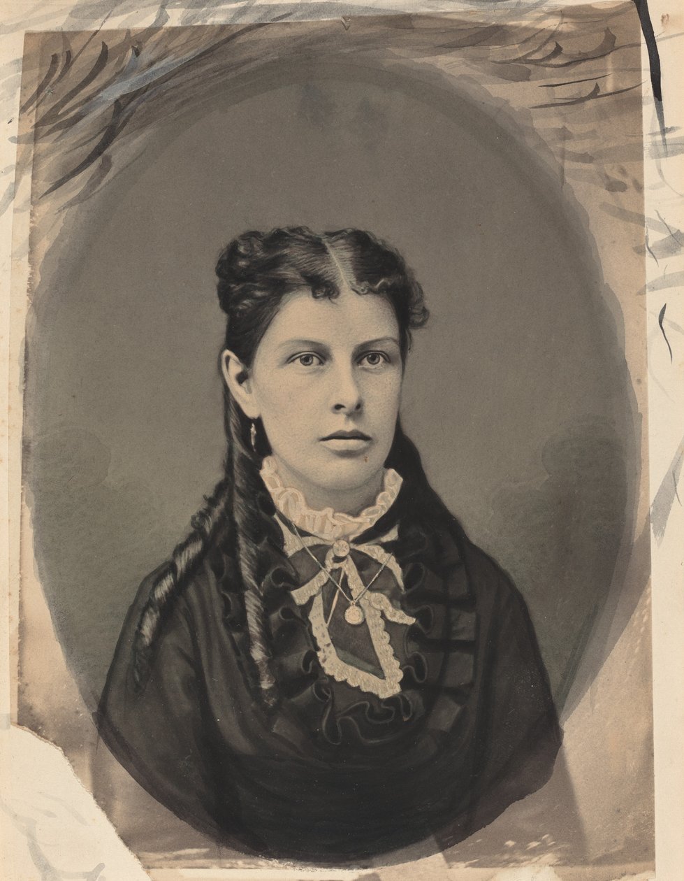 Portrét ženy, c. 1870. od John G Ellinwood