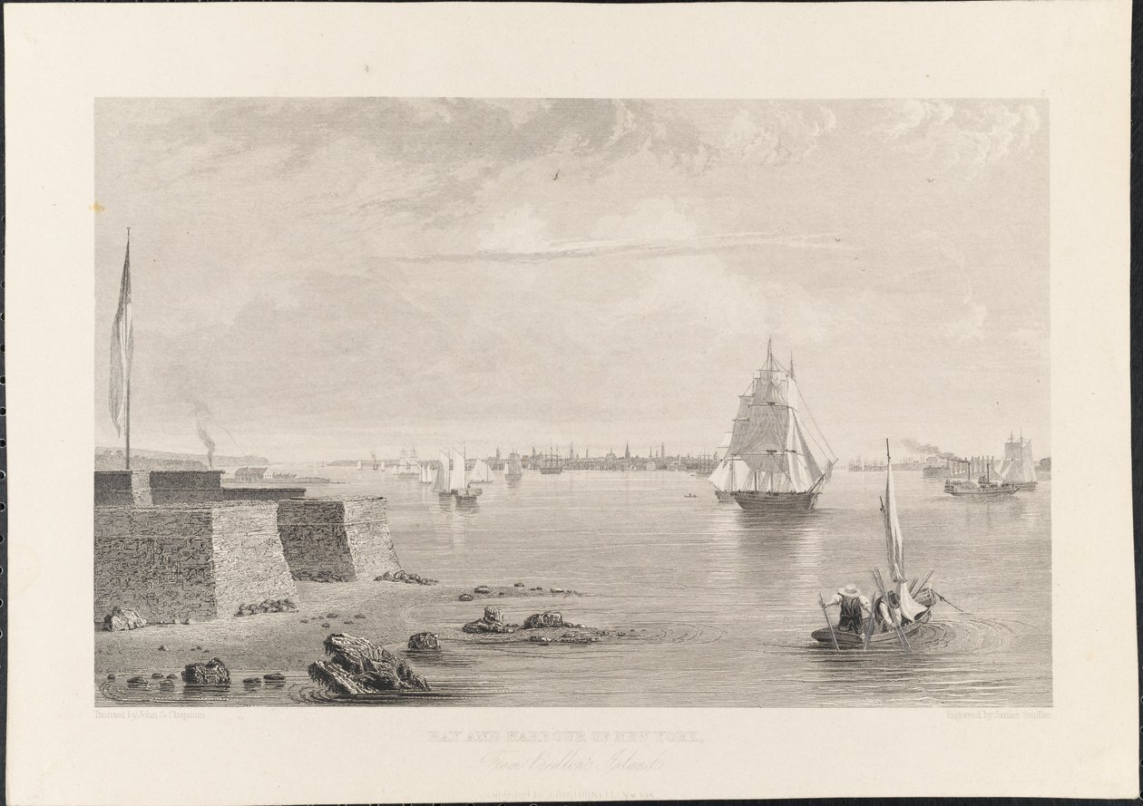 Bay and Harbour of New York z Bedlon