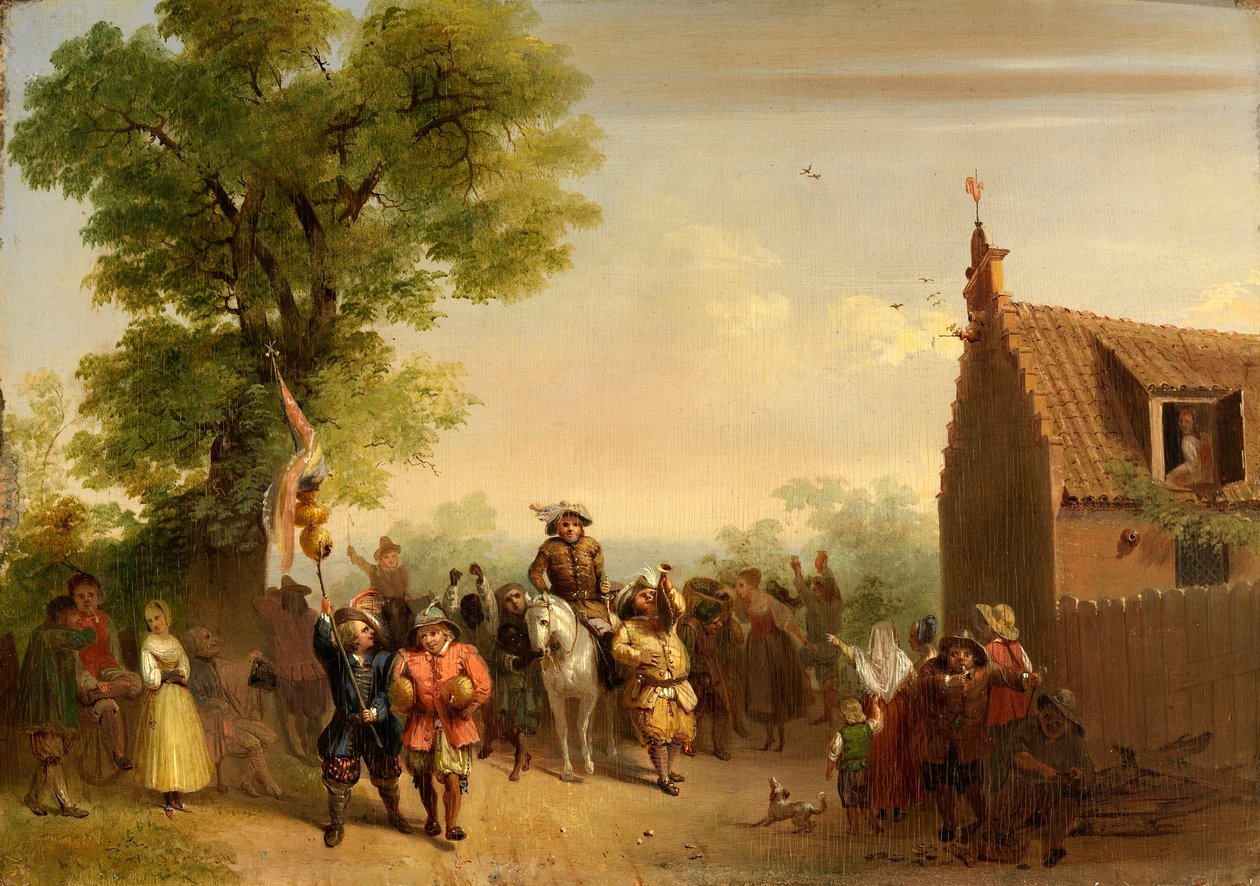 Triumf Stoffela Brinkerhoffa po návratu z dobývání Východu od John Gadsby Chapman