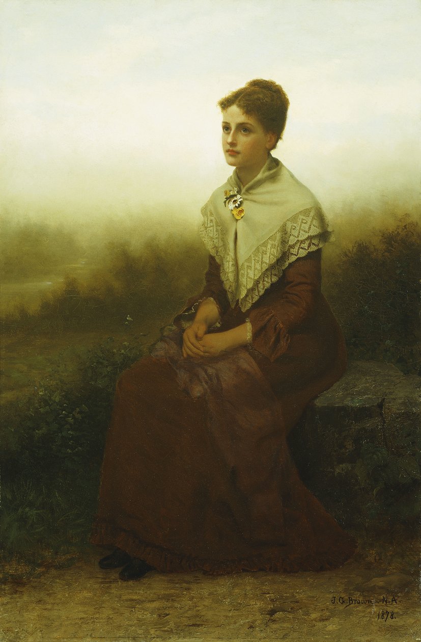 Reverie, 1878 od John George Brown