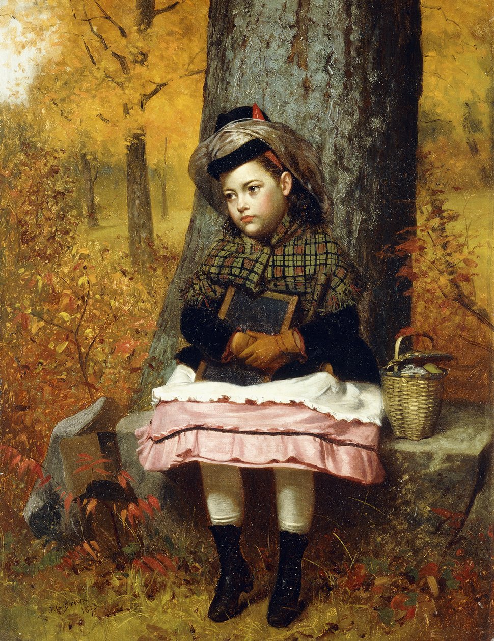 School Bound, 1873 od John George Brown