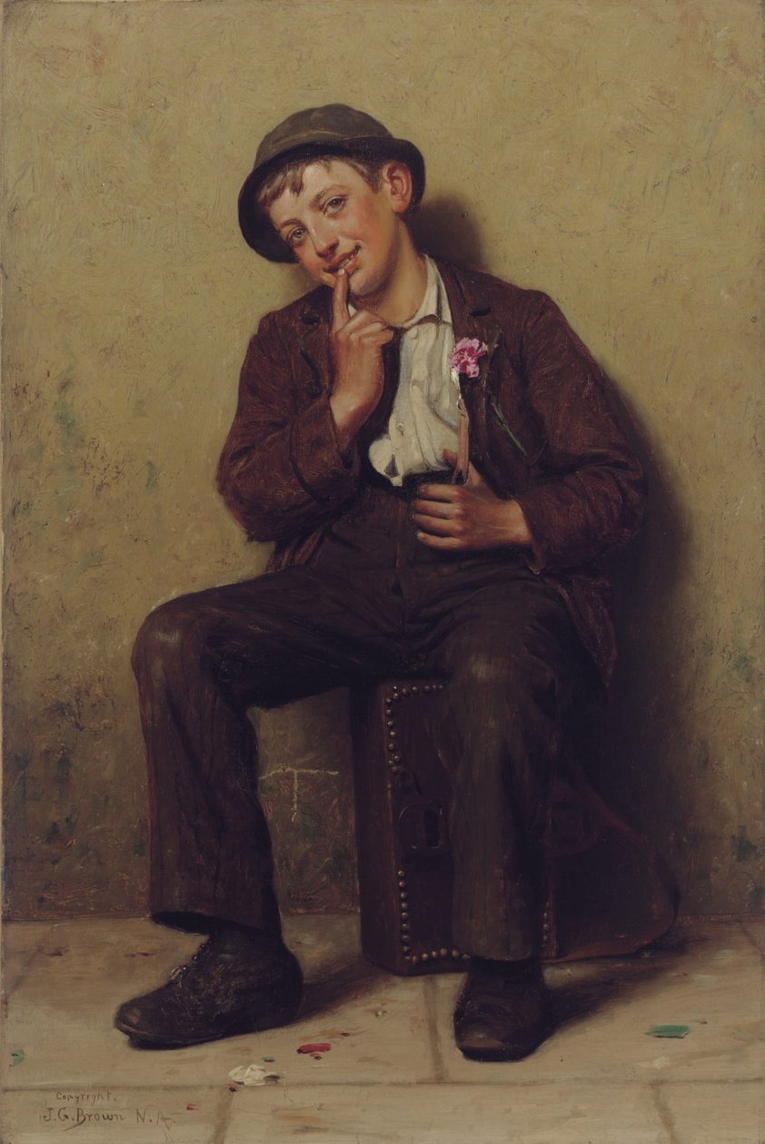 Pouliční ježek od John George Brown