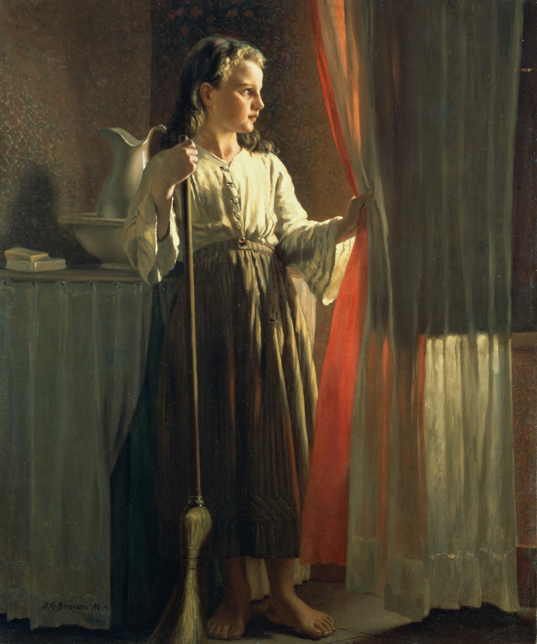 Malý sluha od John George Brown