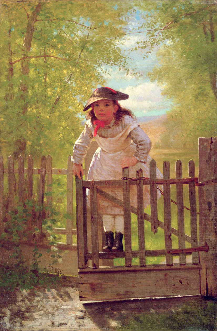 The Tomboy, 1873 od John George Brown