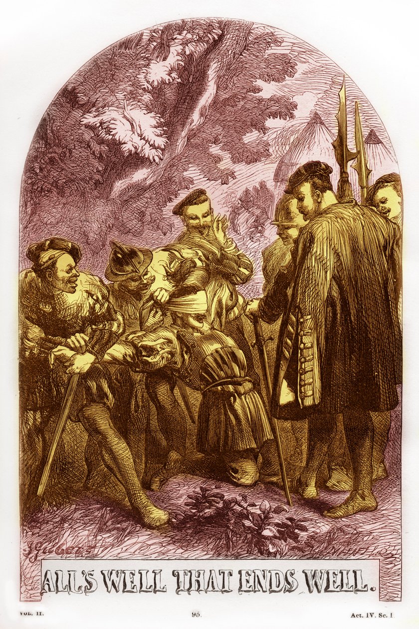 Všechno dobře, to končí dobře od Williama Shakespeara od John Gilbert