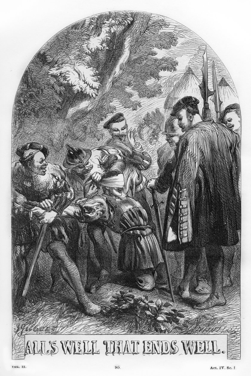 Všechno dobře, to končí dobře od Williama Shakespeara od John Gilbert