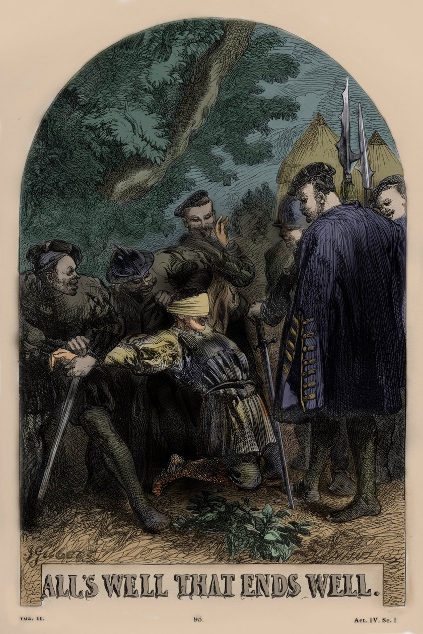 Všechno dobře, to končí dobře od Williama Shakespeara od John Gilbert