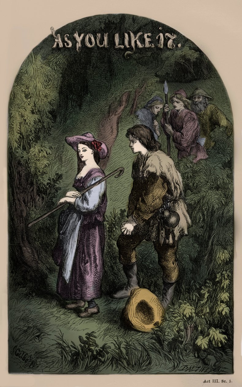 Jak se vám líbí od Williama Shakespeara od John Gilbert