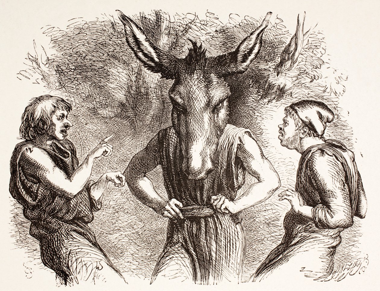 Ilustrace ke Snu noci svatojánské z 
