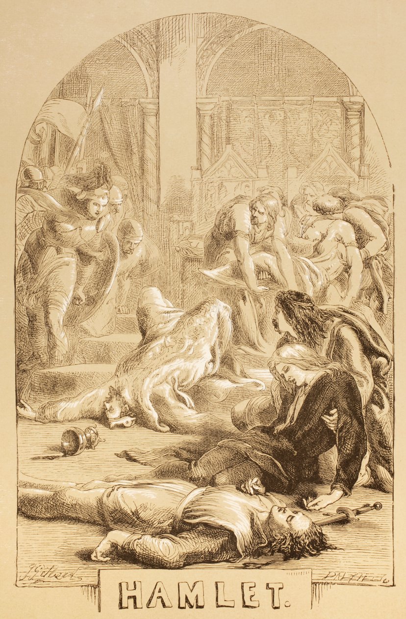 Ilustrace pro Hamleta, z 