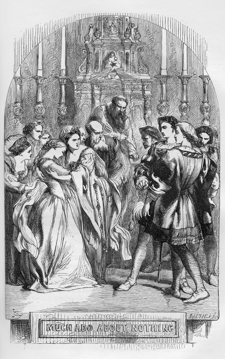 Mnoho povyku pro nic od Williama Shakespeara od John Gilbert
